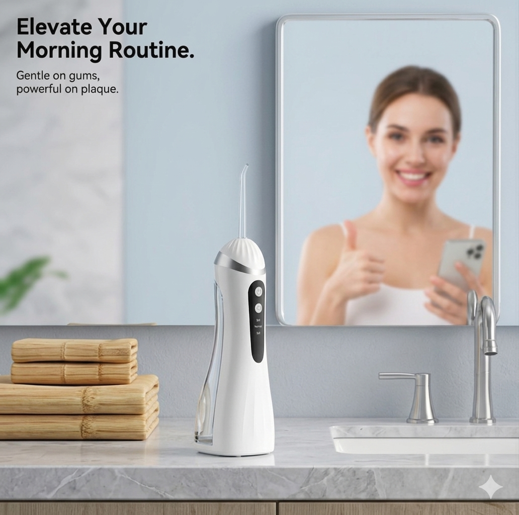 HydraPulse Oral Irrigator Advanced Multi-Mode Cleaning